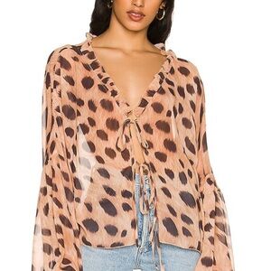 SNDYS Isle Top in Leopard
